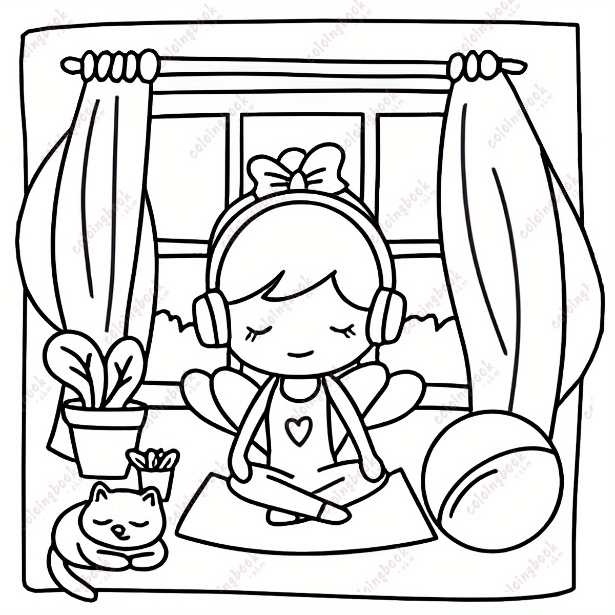 TGX Deluxe Fairy Cutie Painting Coloring Book