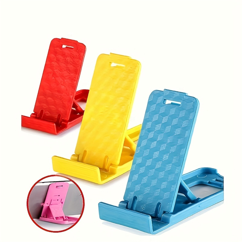 Adjustable Portable Phone Holder with Compact Folding Design