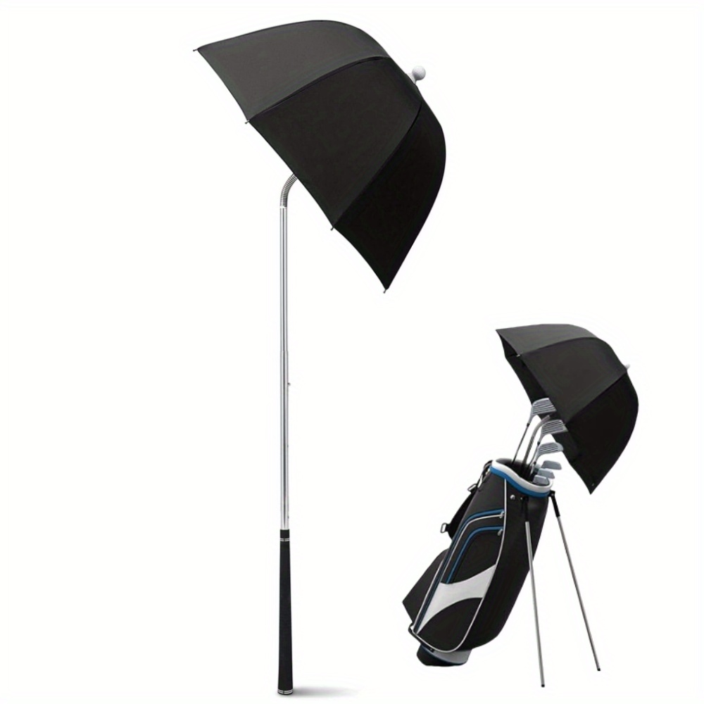 Golf Bag Umbrella, Golf Bag Protector Umbrella, And Foldable, Adjustable Angle And Height