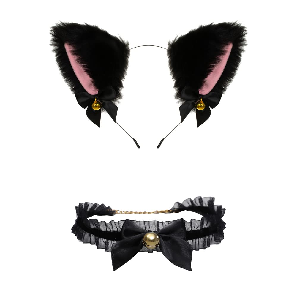 TEMU Animal Cat Headband , Halloween Cosplay Costume, Party Dress, Suitable For Women