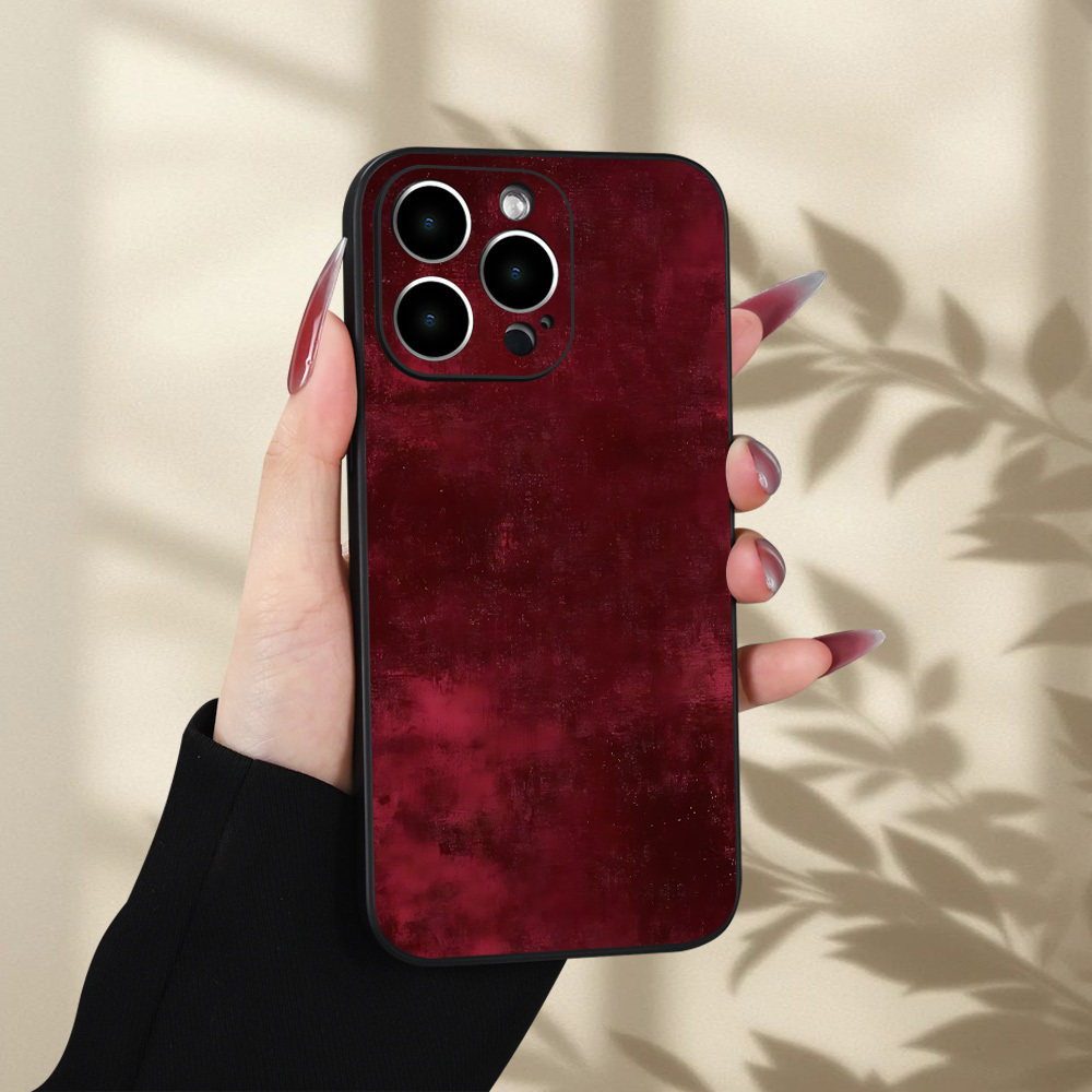 velvet phone case sold on Temu United States