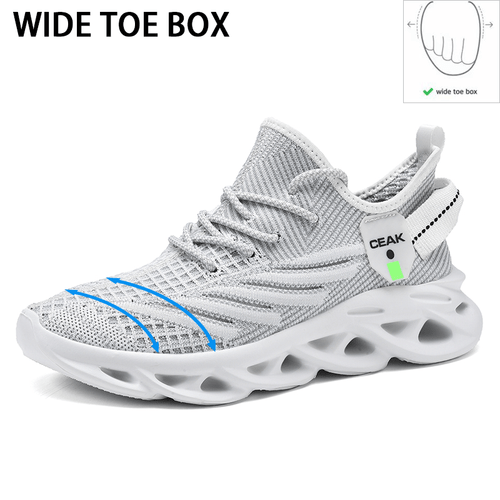 mens extra wide extra large outdoor shoes mens wide fit casual shoes mens mesh shoes suitable for sports running walking tennis and outdoor trail running
