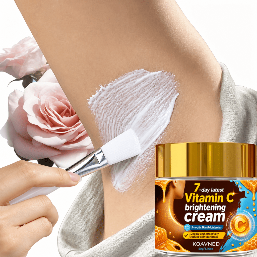 TEMU 7-day Vitamin C Brightening Cream, Deep Penetrating For Thighs, Elbows, Knees, Neck& , , Evens , Fast Brightening& Smoothing Dark Skin