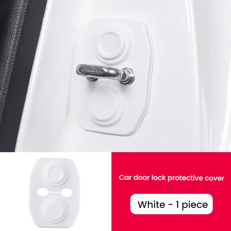 TEMU universale in silicone per serratura portiera auto, protezione portiera, riduzione di e rumore, accessorio interno, cuscinetto ammortizzante per