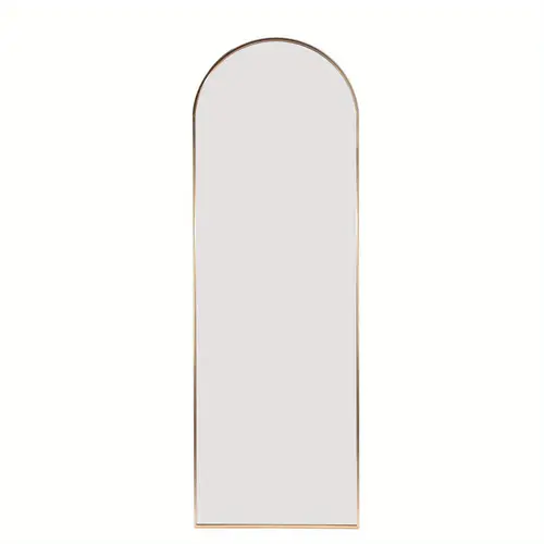 golden 65x22 inch metal arch stand full length