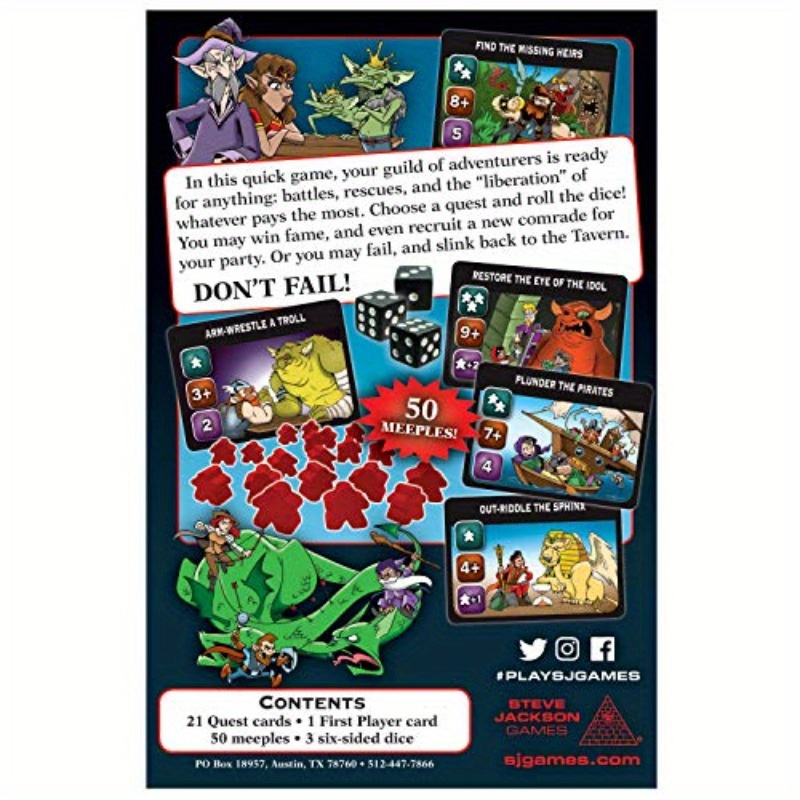 Steve Jackson Games' Hack And Slash