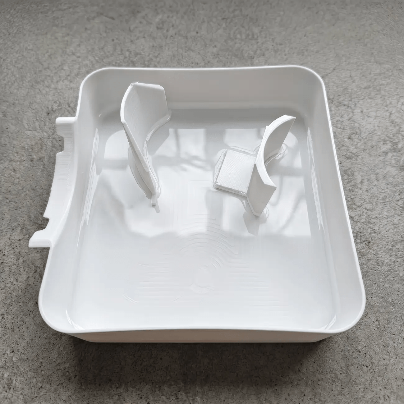 TEMU Ensemble de 3 pièces : Bac d'égouttage + de rechange + Connecteur de rechange. Bac de vidange de filtre compact pour machine à laver, un bac