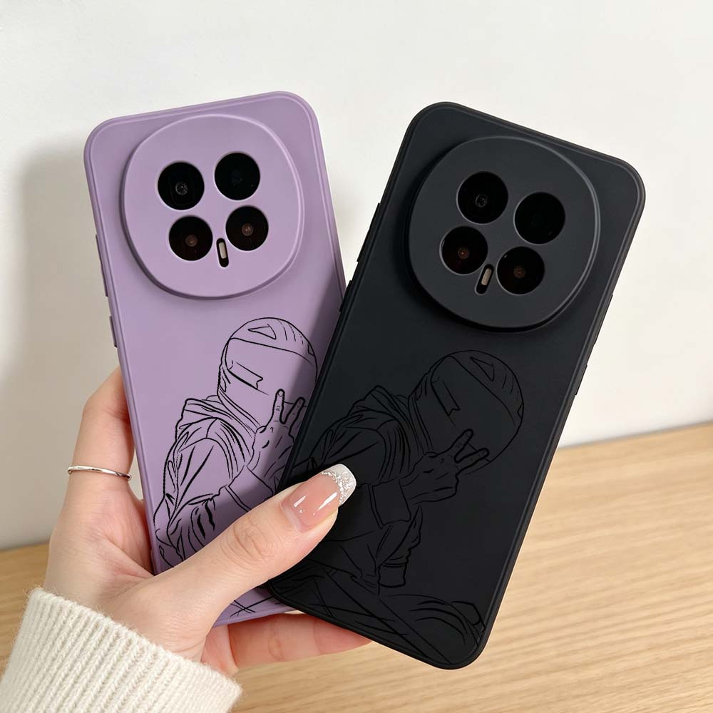 품목 사진 폰 케이스: 만화 헬멧 평화주의자 선물용 낙하 방지 소프트 tpu 휴대폰 케이스, honor   7 5 x9d 400 500  7d x7a x6 play 9t 10t  용 보호용   엣지 커버 1