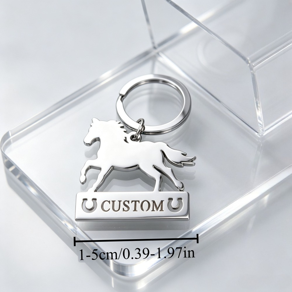 TEMU Custom Exquisite Name Keychain - Personalized Fashionable Keychain, A Unisex Family Keepsake, Featuring Golden Metal And Elegant Font Design,