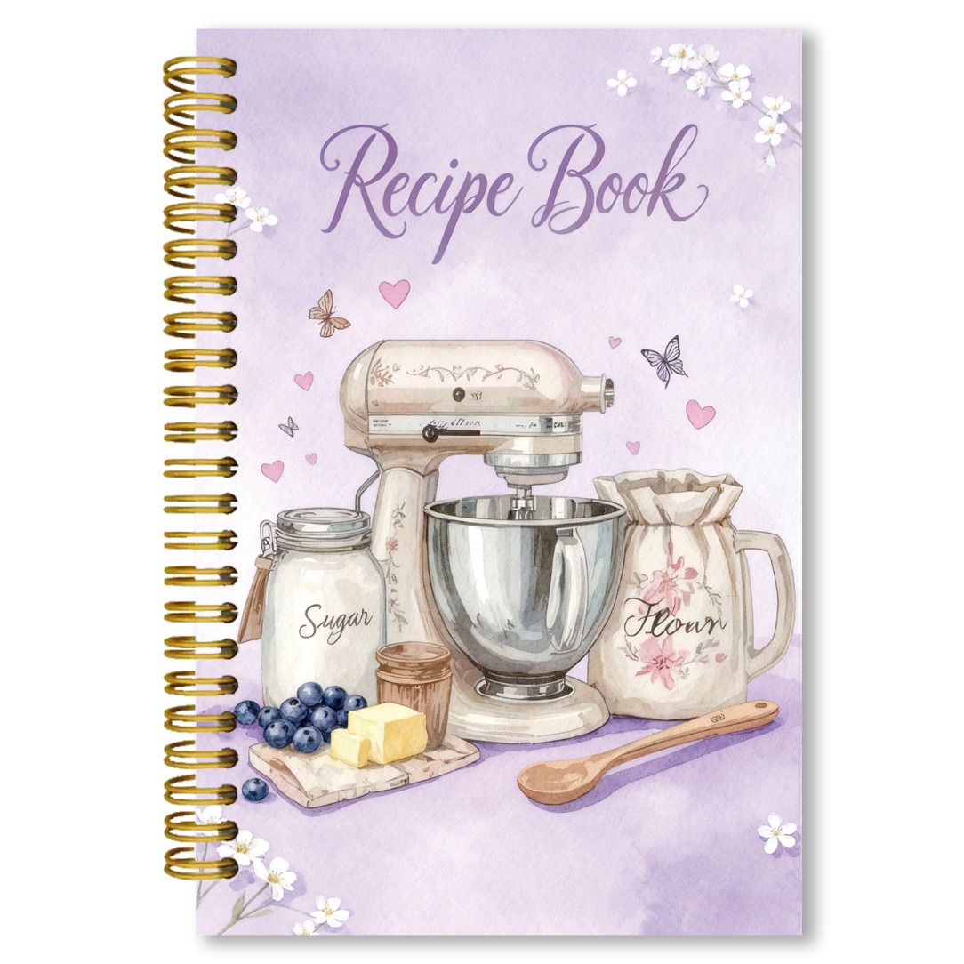 TEMU Journal de Recettes, 5.5 X 8.3 pouces, Double Face 50 Pages, Parfait pour Maison et les Chefs à , Cadeau Idéal pour les Amateurs de Cuisine et ,