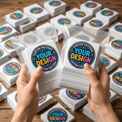 1 5 2 2 5 3 3 5 stickers 50 100 200pcs personalized identification labels universal vinyl material cycling stickers and decals