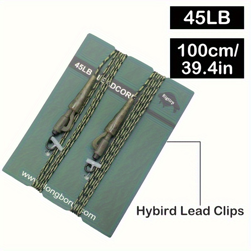 2pcs Rigtrip 45lb Carp Fishing Gear