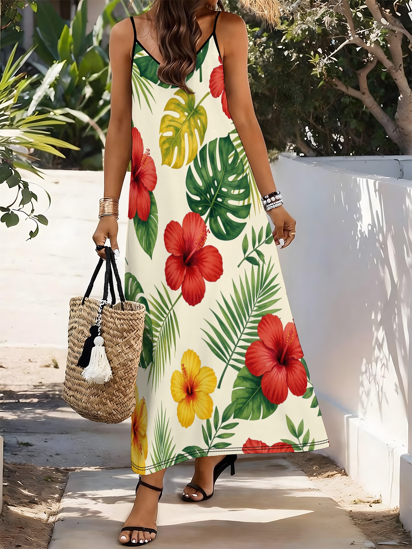 string beach dress - Mauritius