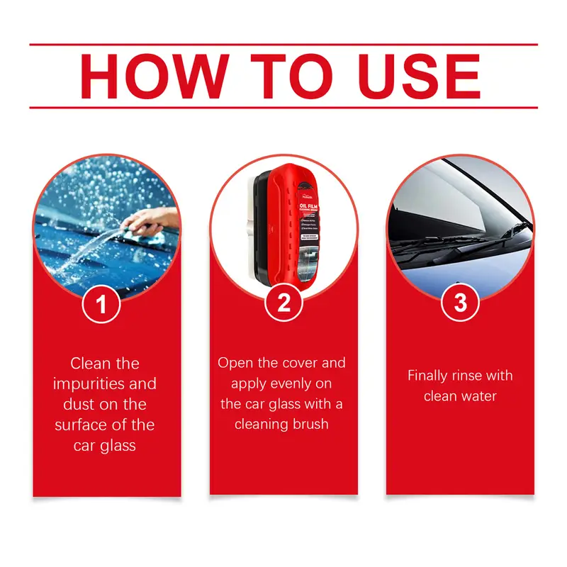 5pcs oil film remover removes dirt car glass sponge cleaning brush windshield oil film stain remover glass oil film cleaning brush details 13