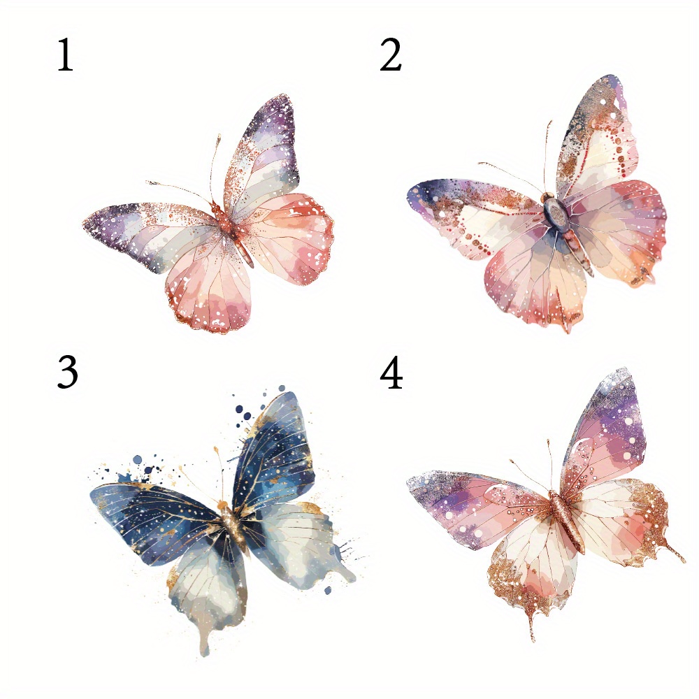 Customized Name PU Leather Butterfly Jewelry Box