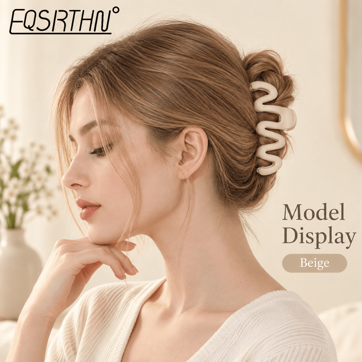 8pcs Wave Hair Claw Clips Set for Daily Styling