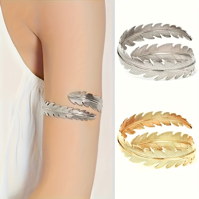 6pcs Adjustable Arm Cuff Bracelet Set for Women