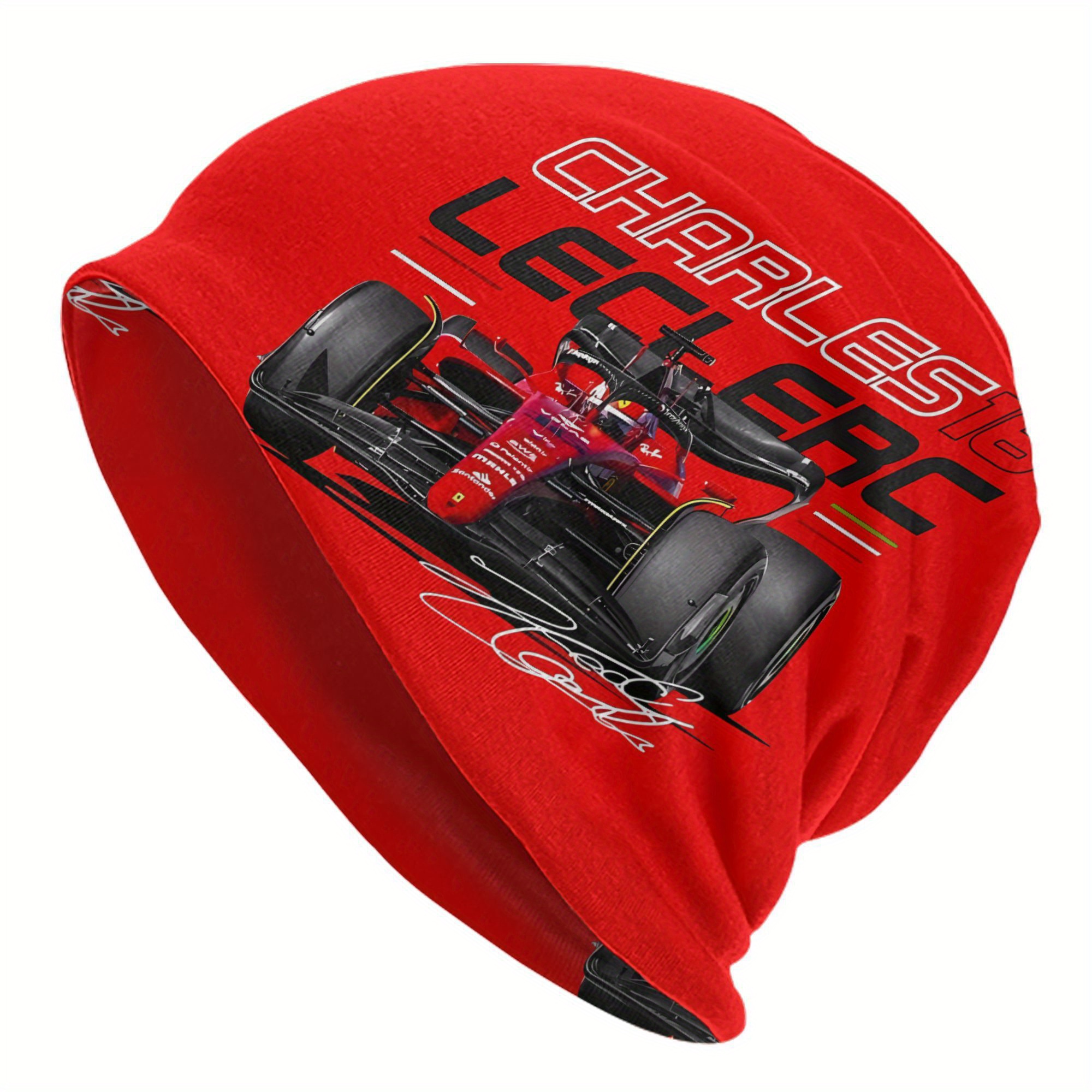 TEMU Charles Beanies Caps Hat Fashion Bonnet Hats Men 2d Print Design