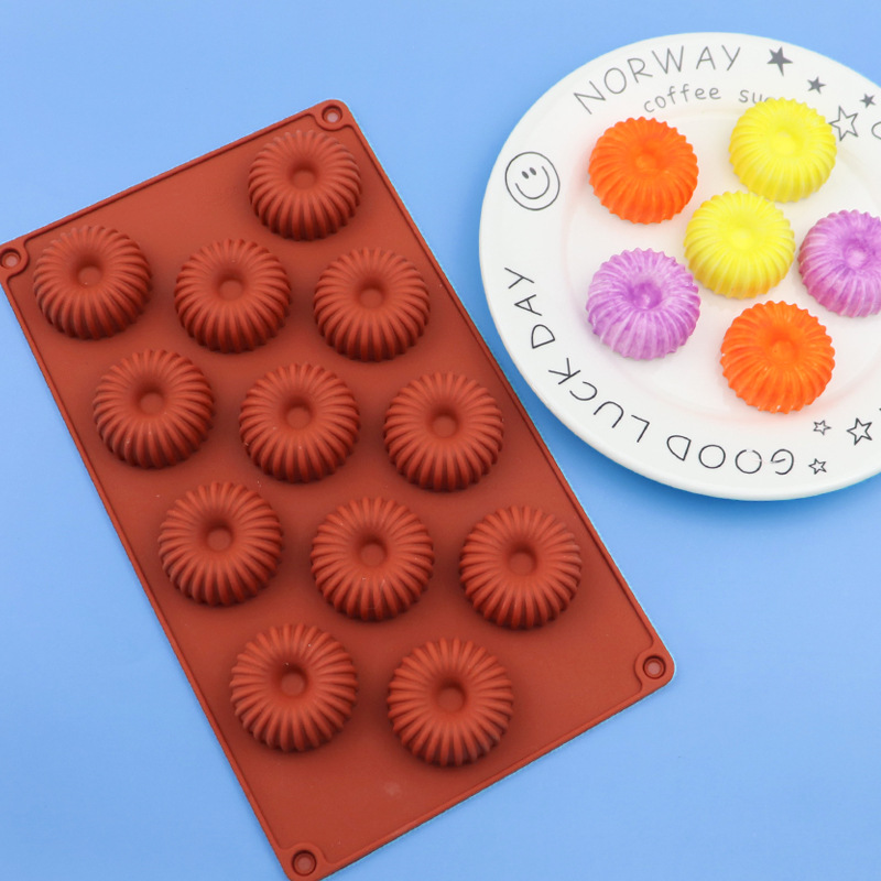 TEMU 1 pz Stampo per ciambelle a pizzo per torte speciali e originali, Stampo per cioccolato in silicone, Formina per biscotti fai da te, Stampo per