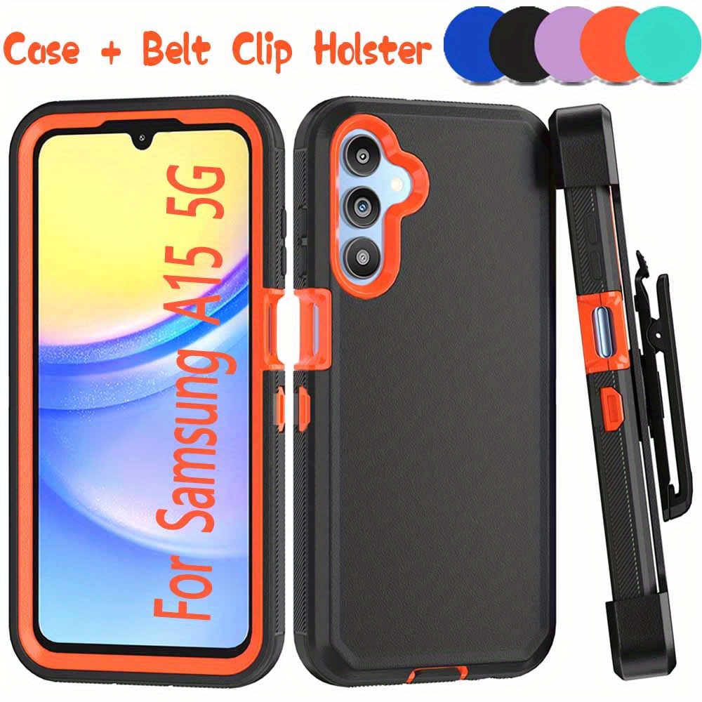 tmobile phone cases ExoGuard for T-Mobile REVVL 6 5G Case, Rubber Shockproof Full-Body Cover  Case Come with a Tempered Glass Screen Protector, Built-in Kickstand