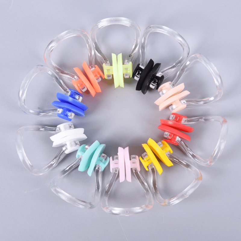 Soft Silicone Swimming Nose Clips, Comfortable for Diving and Surfing