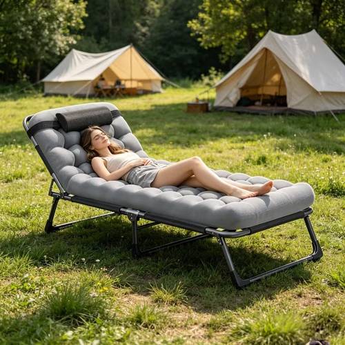 250Kg Weight Capacity Portable Foldable Single Bed, Outdoor Camping And Adventure Special Bed, Office Nap And Care Bed, Heavy Duty Reinforced Folding Bed