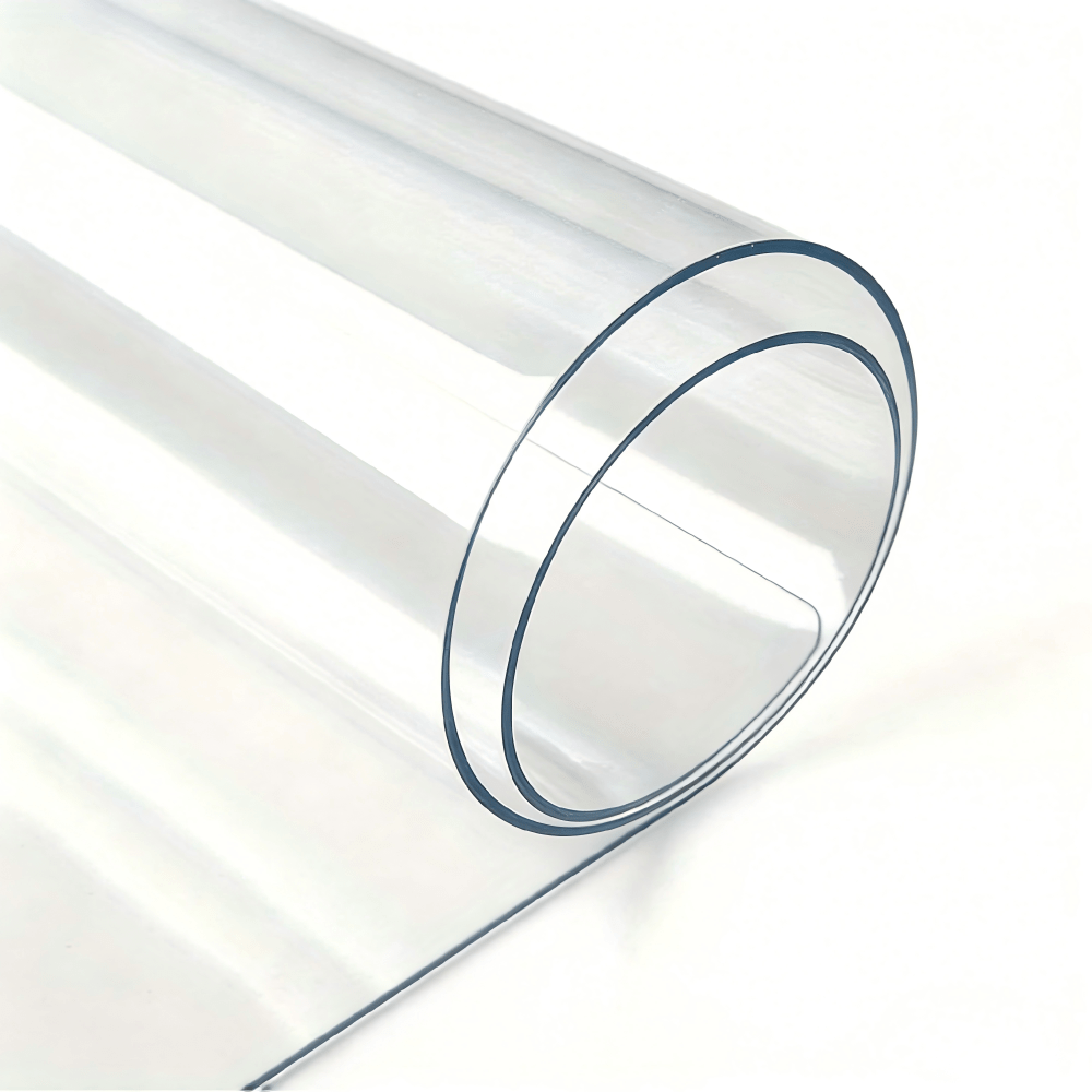 TEMU Transparent Pvc Tablecloth, 2.0mm Table Cushion, Dining Table Protection Pad, High Quality And Wear-resistant Desktop Protection, Suitable For