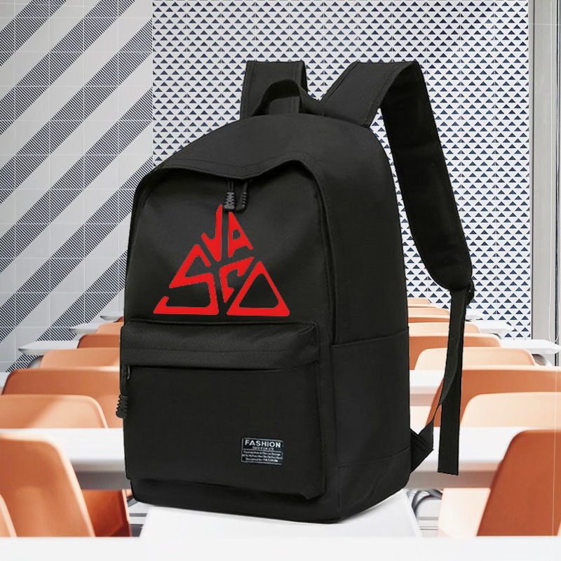 TEMU 1pc Rossi Printed Travel Backpack, Spacious Enough For Uses, A School Bag, Tote, A Gym Bag For Sports, A Lightweight Travel Option, Featuring