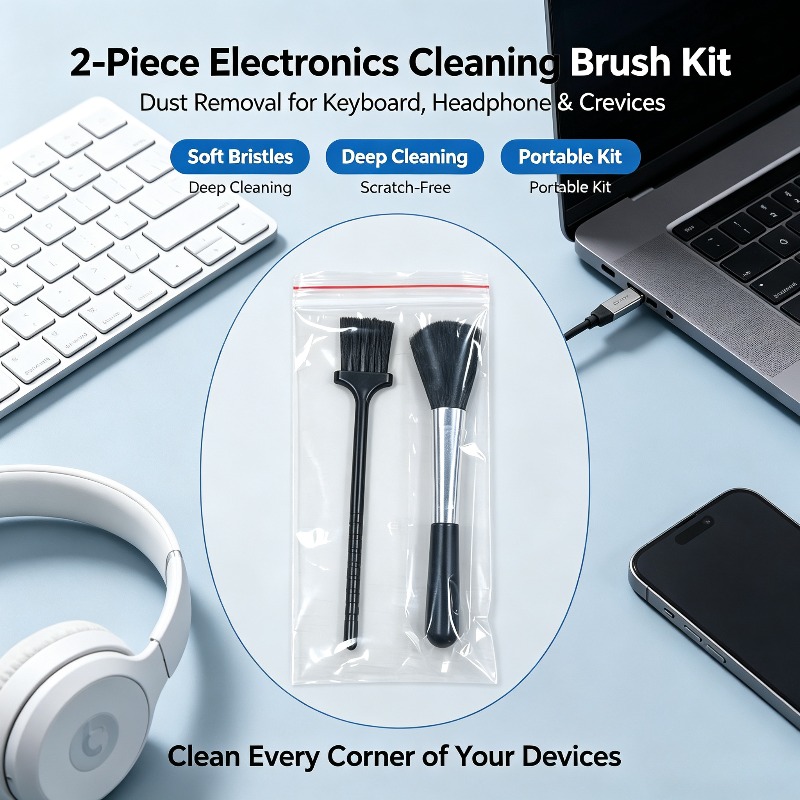 TEMU Kit de nettoyage multifonctionnel, stylet de nettoyage de électronique en profondeur, brosse de nettoyage numérique. Élimine la poussière dans