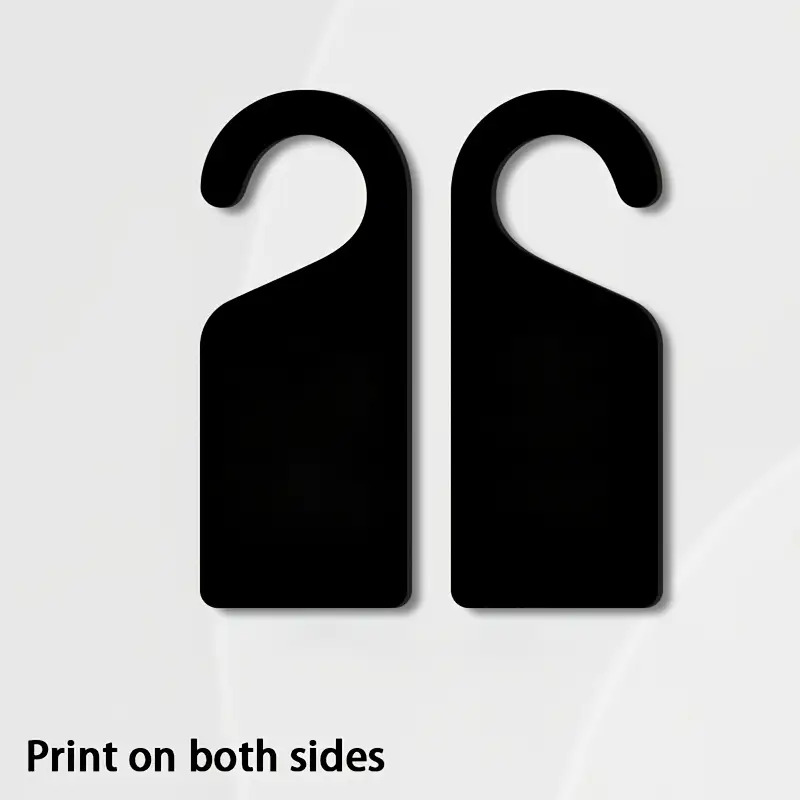 TEMU 1pc Custom Acrylic Double-sided Do Not Disturb Door Sign For Hotel, , Office, Game Room, , Bathroom, Restaurant, Various Entertainment Public