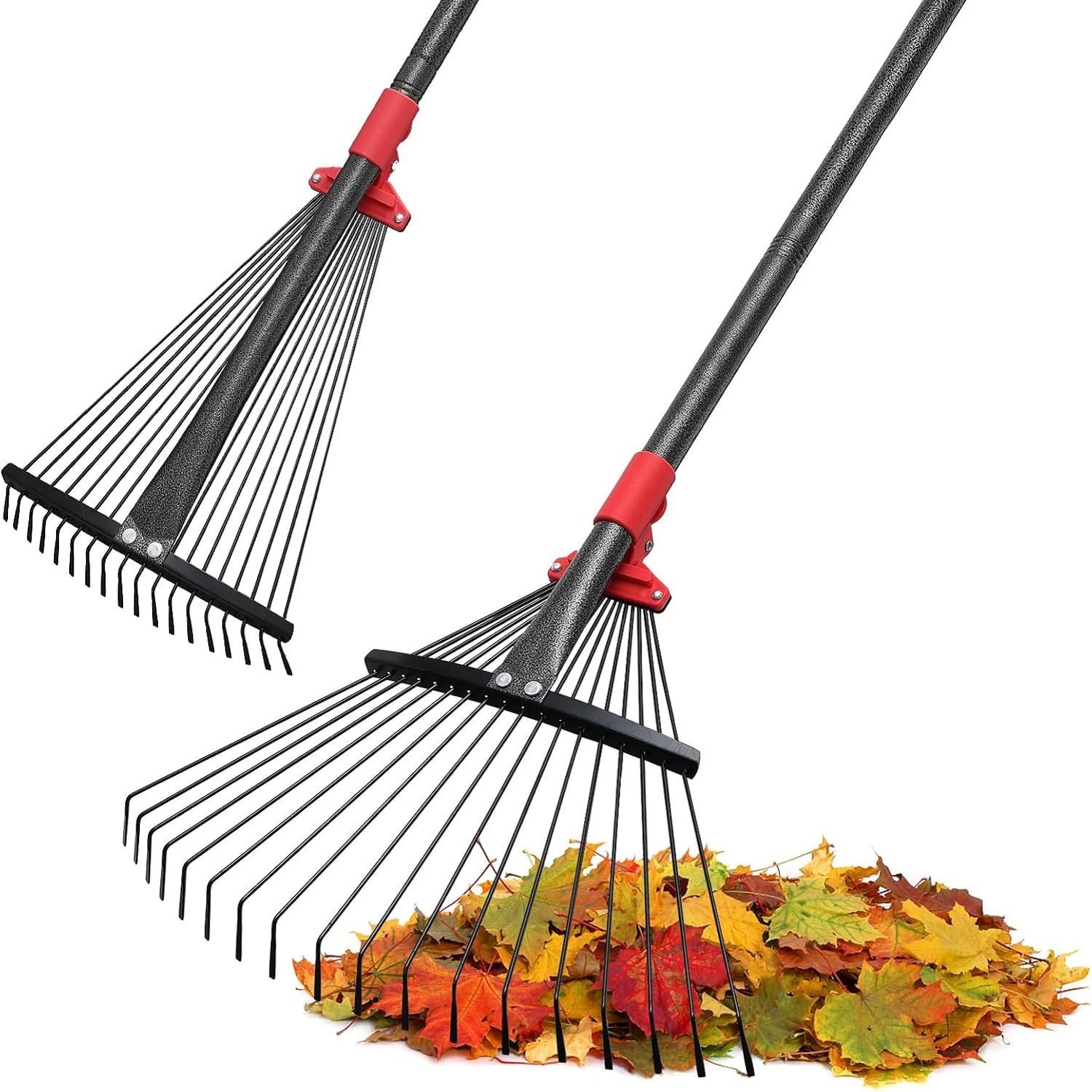 Leaf Rake in Action