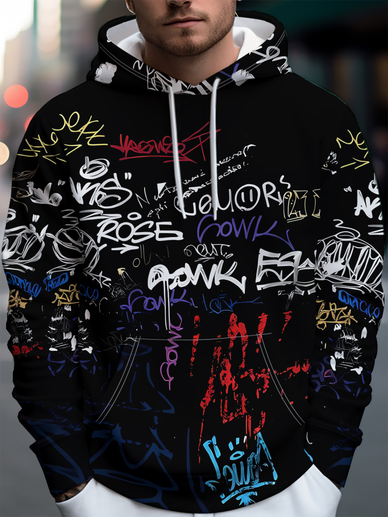 hoodie for man sold on Temu United States