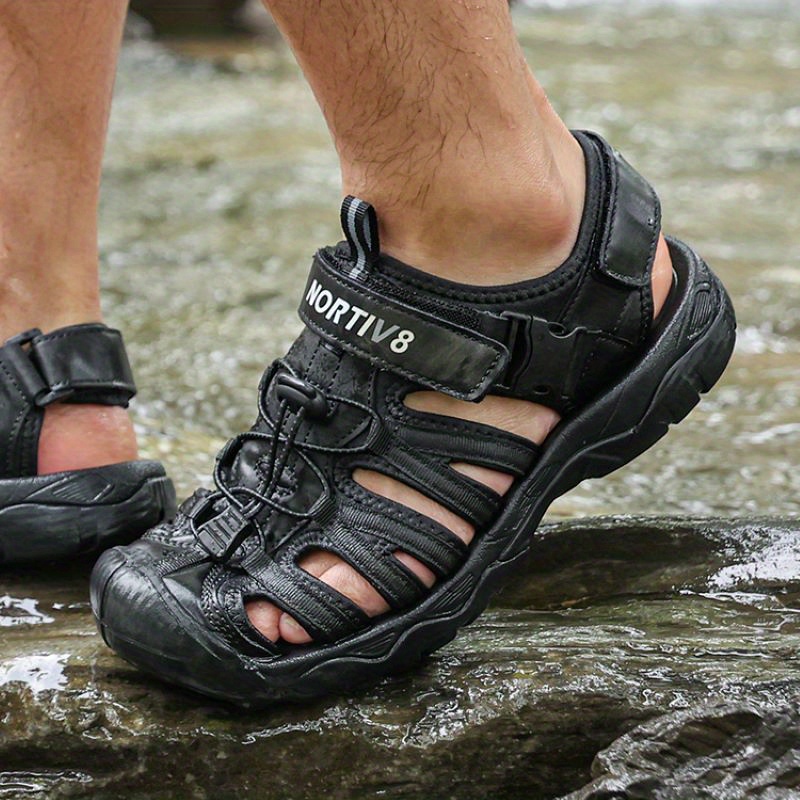 8 mens sandals closed toe athletic sport sandals mens - Temu display picture 1