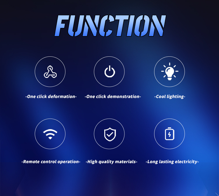 Transformer RC Car, One Key Transform 360° Rotation, 2.4Ghz RC Car 1:18 Ratio Transforming Robot, 2pcs Rechargeable Batteries, One Key Transform 360° Car Toys, For 3-12 Years Old Boys, Birthday Gift