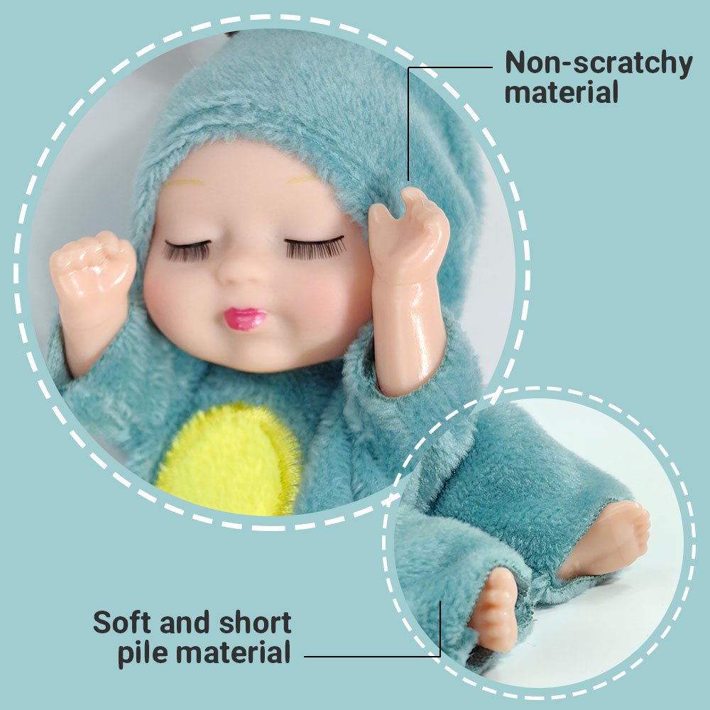Mini Sleeping Doll Toy Set with 6 Styles