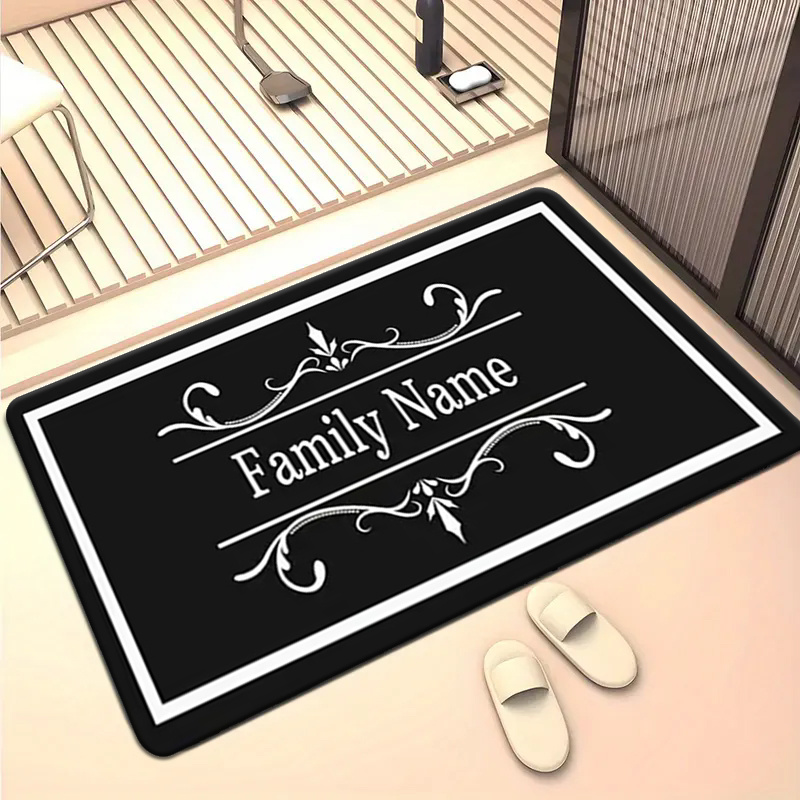 E-shop Personalisierte Badematte mit Bild - Individueller rutschfester Teppich für Schlafzimmer, Küche, Schreibtisch, Tür, usw. - Bequemer und