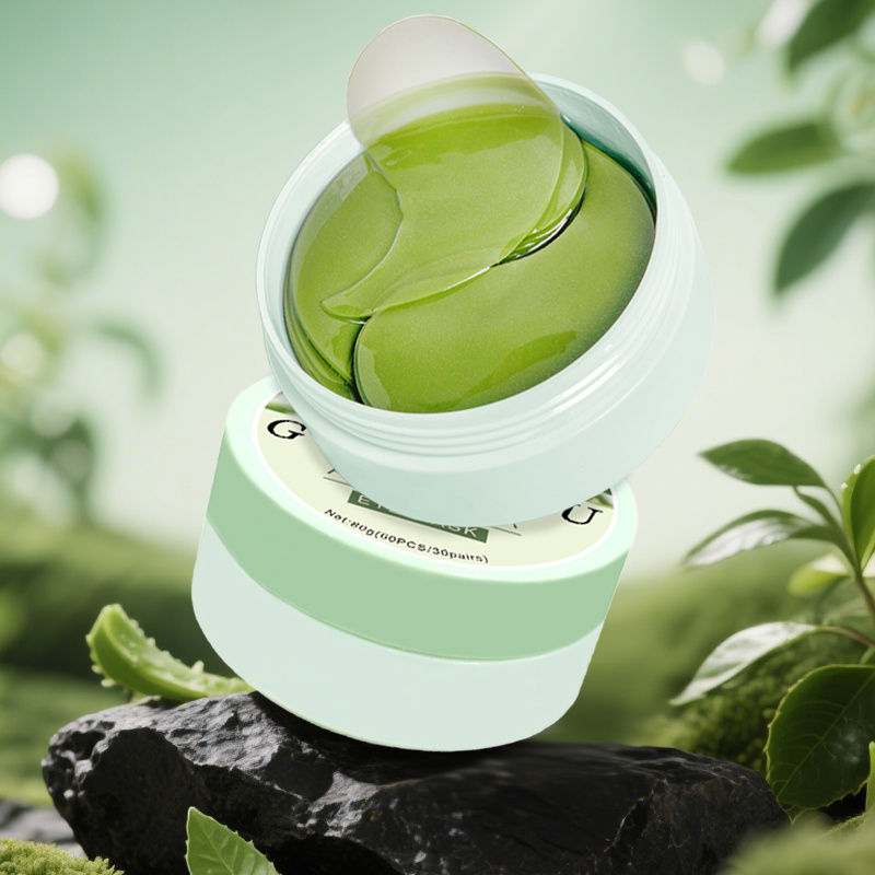 60pcs aloe vera and collagen eye serum cream under eye patches moisturizing tightens under eye patches eye mask patches after use look making the light beige look firm smooth eye   beige   mask Product details 1