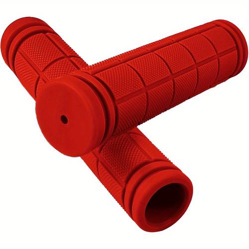 2 db ergonomikus textúrázott gumifogantyú – 22 mm átmérő, hegyi kerékpárokhoz és robogókhoz ideális, kényelmes és , tartós kerékpár kiegészítő, kényelmes vezetés, csúszásmentes felület, kizárólag a szabadtéri rajongóknak