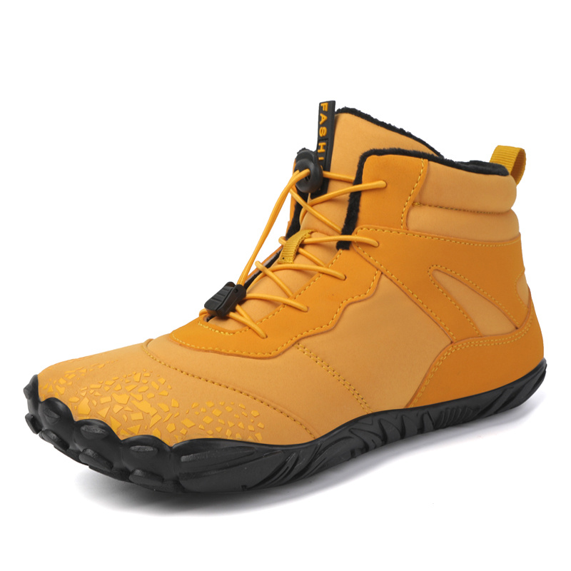 High-top Plush-lined Outdoor Snow Boots, Hiking Shoes