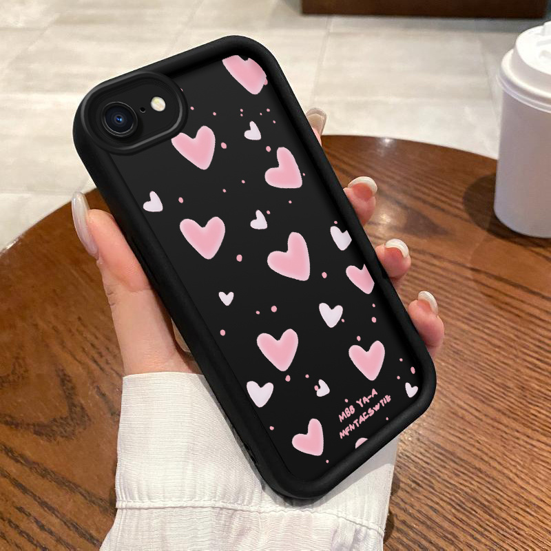 for iphone se (2022)/se (2020) ring stand phone case back