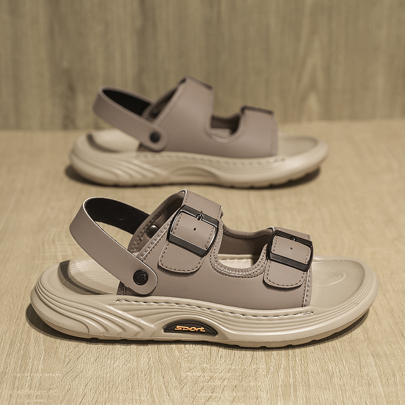 bestseller unisex   beach sandals ultra cushion non slip lightweight walking shoes with adjustable   straps durable pvc for vacation casual wear mens fashion style         absorption travel footwear minimalist style cushioned    able footwear travel essentials Product details 2