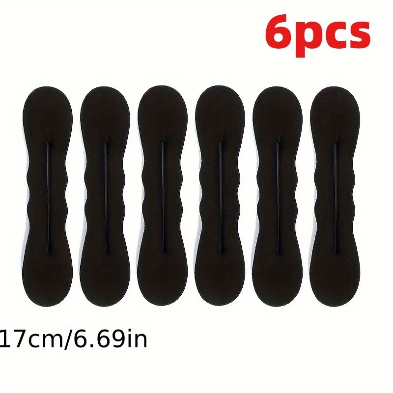 6pcs Hair Bun Manufacturer Magic Hair Foam Sponge Doughnut Manufacturer Ponytail Hair Bun Manufacturer Twister Hair Styling Tool Accessories