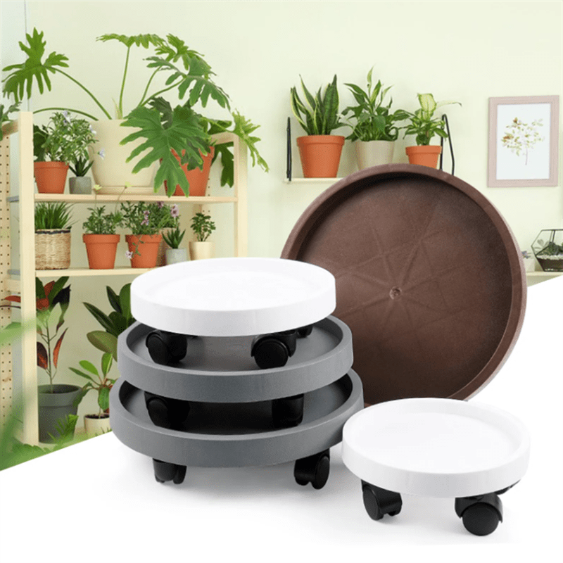 plant saucer with wheels sold on Temu United States