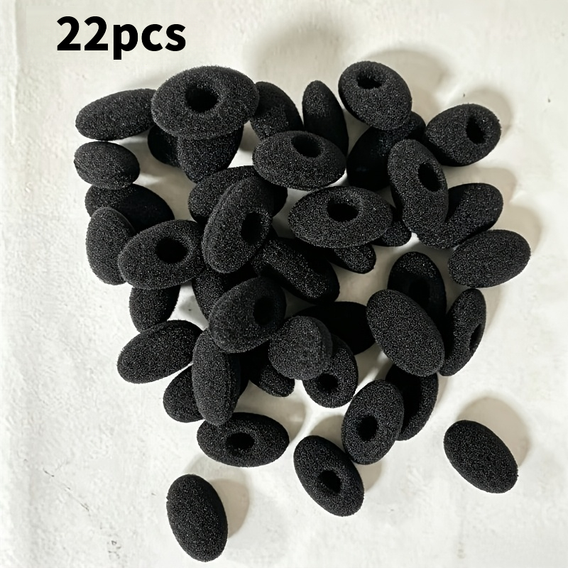 TEMU Lot de 22 protège-embouts de nez pour lunettes, manchons de coussinets de nez en éponge haute , antidérapants et -pression, respirants et doux