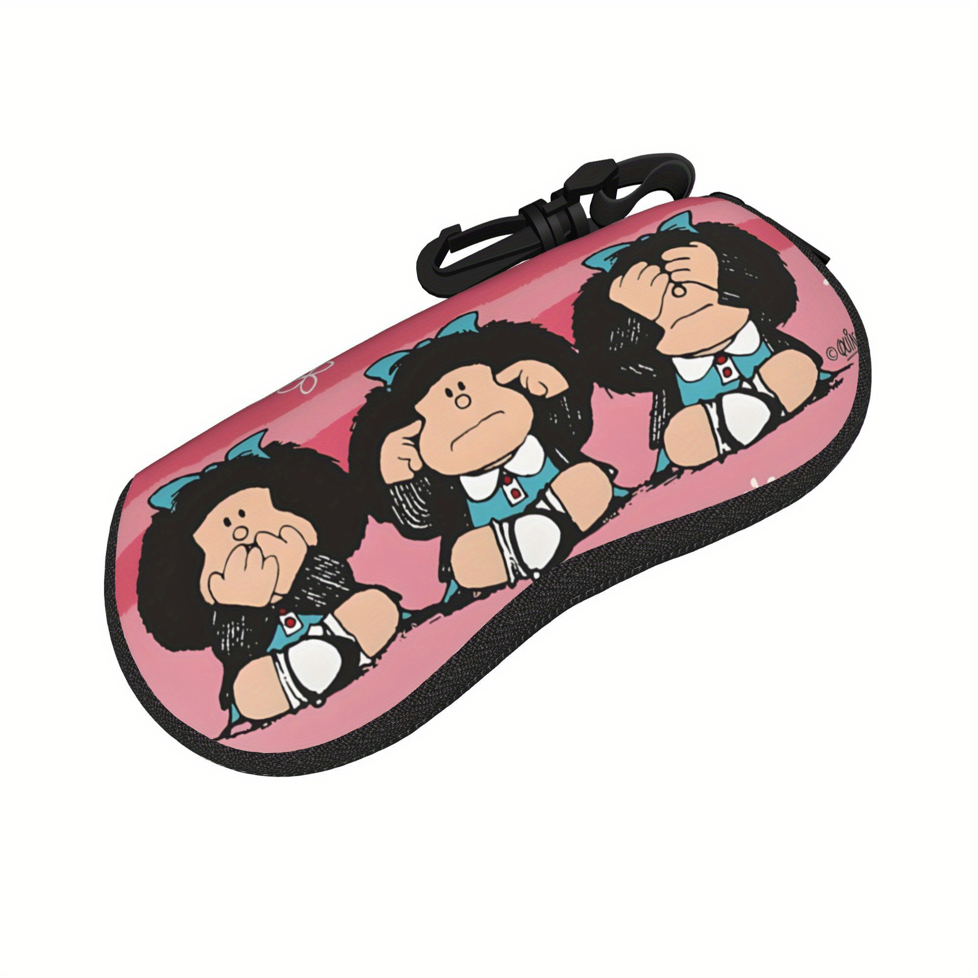 TEMU Custodia per occhiali da 1 pz con personaggio dei , custodia per occhiali, borsa portaocchiali, regalo per