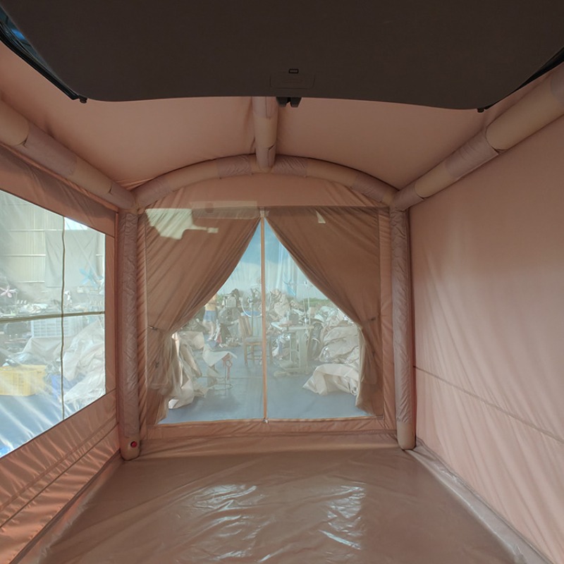 outdoor suv inflatable tail tent for camping windproof family tent portable and lightweight quick open tent Product details 4