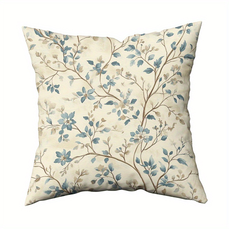 TEMU 1pc Vintage 18x18 Inch/45x45cm Throw Pillow Of Soft, Decorating Your Living Room, Couch, Sofa, Bed, And Bedroom. A Great Addition To Enhance