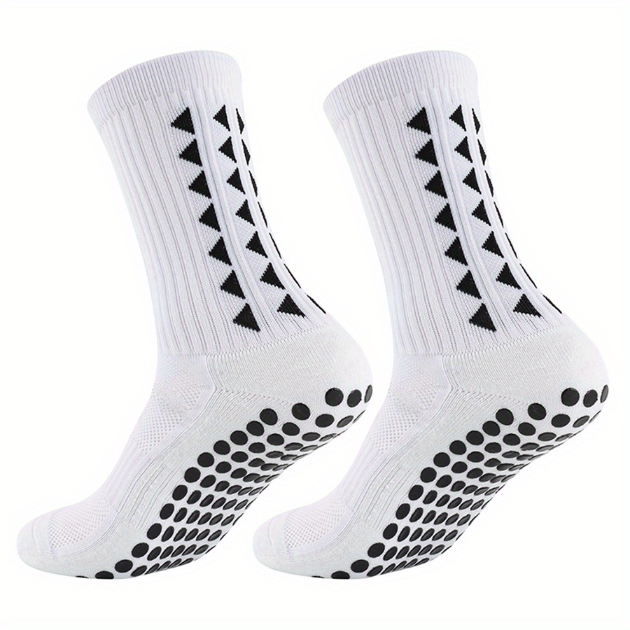 TEMU 1 Calzini Sportivi Donna Antiscivolo con Grip per Calcio Basket Baseball Calcio Ciclismo Escursionismo Tennis Skateboard Traspiranti con in