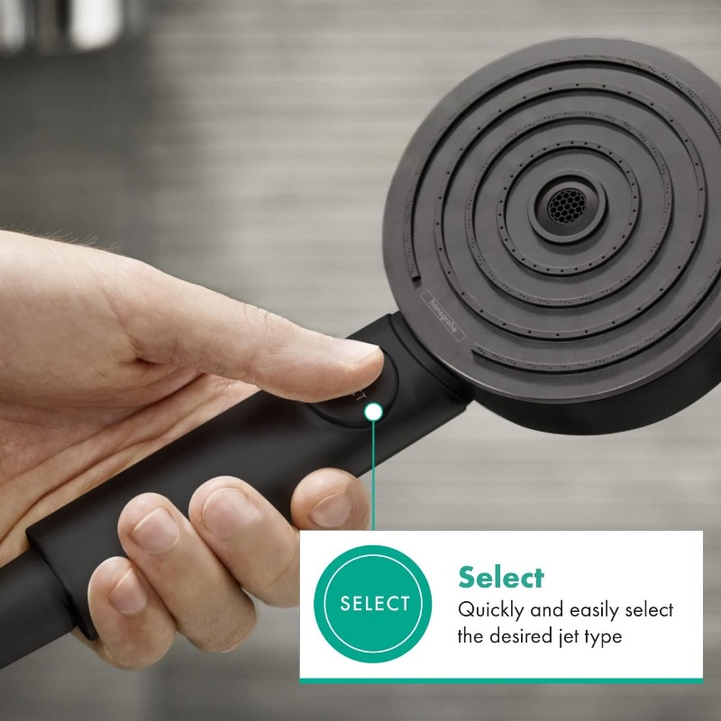 Hand Shower Pulsify Select S Shower Head with 3 Spray Modes