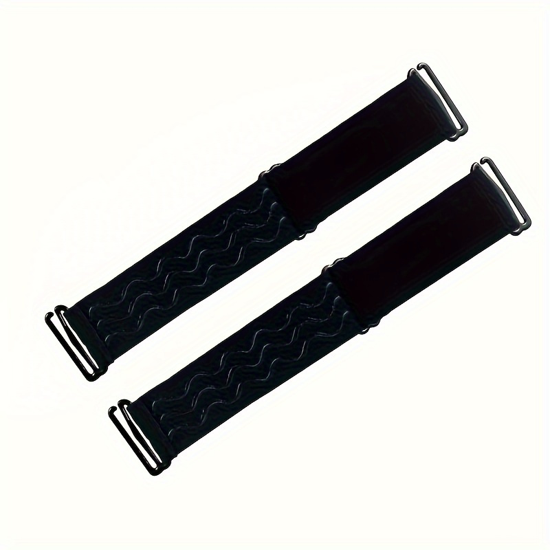 TEMU 2pcs Adjustable Elastic Wig Band With Removable , Non-slip Wavy Silicone Grip Hair Band, No Glue Hat Wig Accessories, Suitable For Sewing, Wig Making And , Unisex